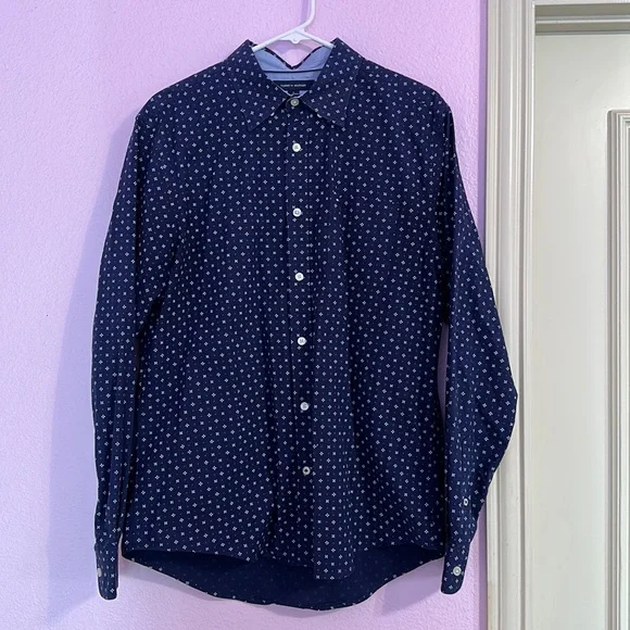 Tommy Hilfiger Mens Long Sleeve Button Down